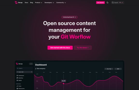 Image du projet Decap CMS