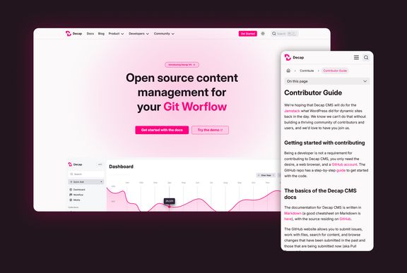 Image du projet Decap CMS